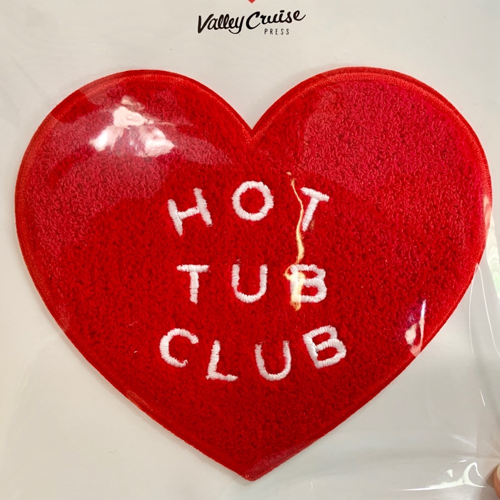 Bando Heart Hot stub Club Patch